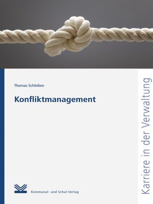 cover image of Konfliktmanagement